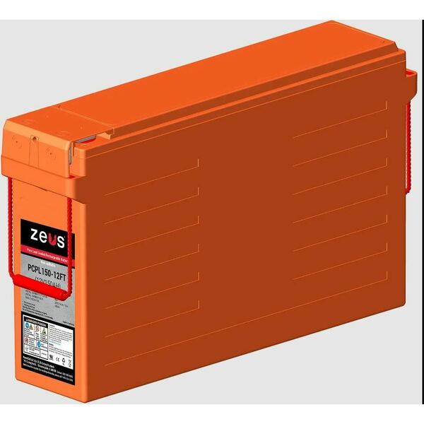 Zeus Battery Products 150AH 12V PURE LEAD SEALED LEAD ACID BATTERY PCPL150-12FT